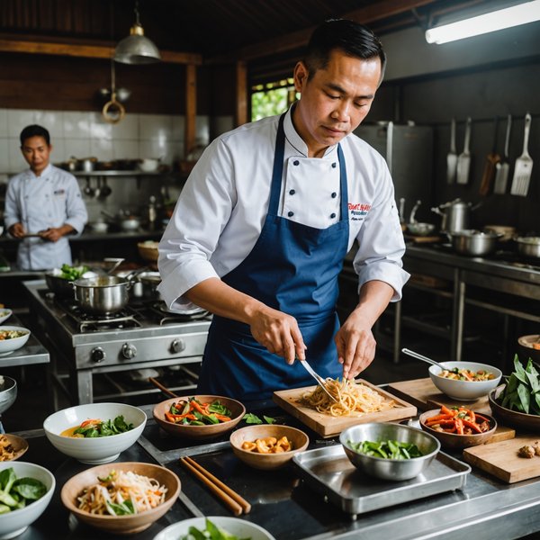 Où apprendre les techniques de la cuisine thaïlandaise en Thaïlande?