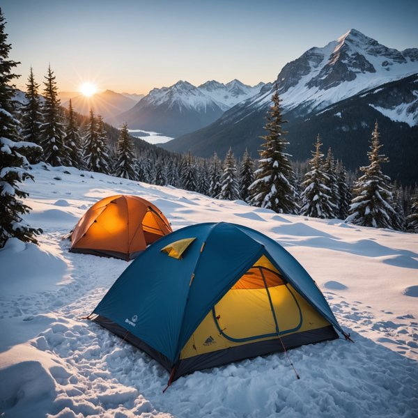 Quels sont les meilleurs équipements pour un camping hivernal en haute montagne?